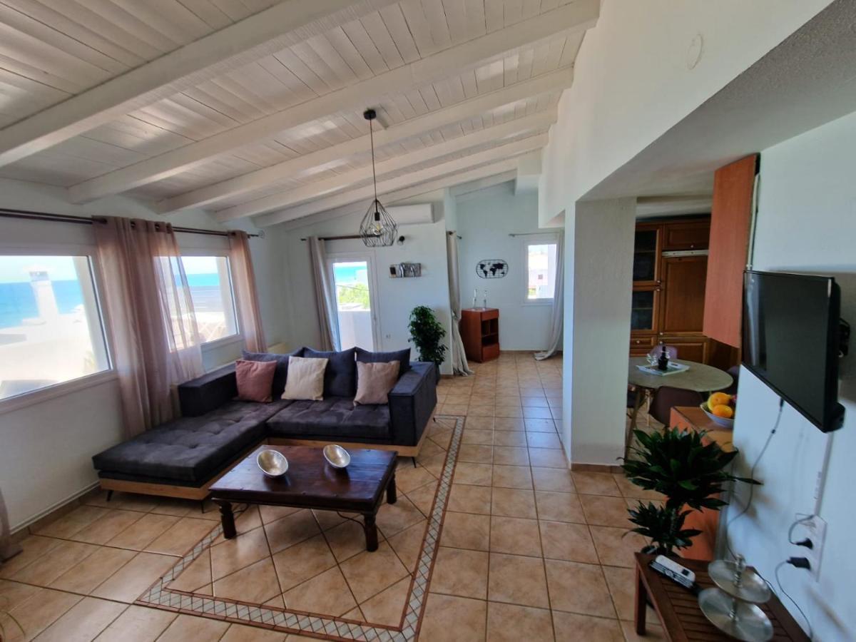 Astra Sea View Apartment, Sea Front Kokkini Hani Ngoại thất bức ảnh