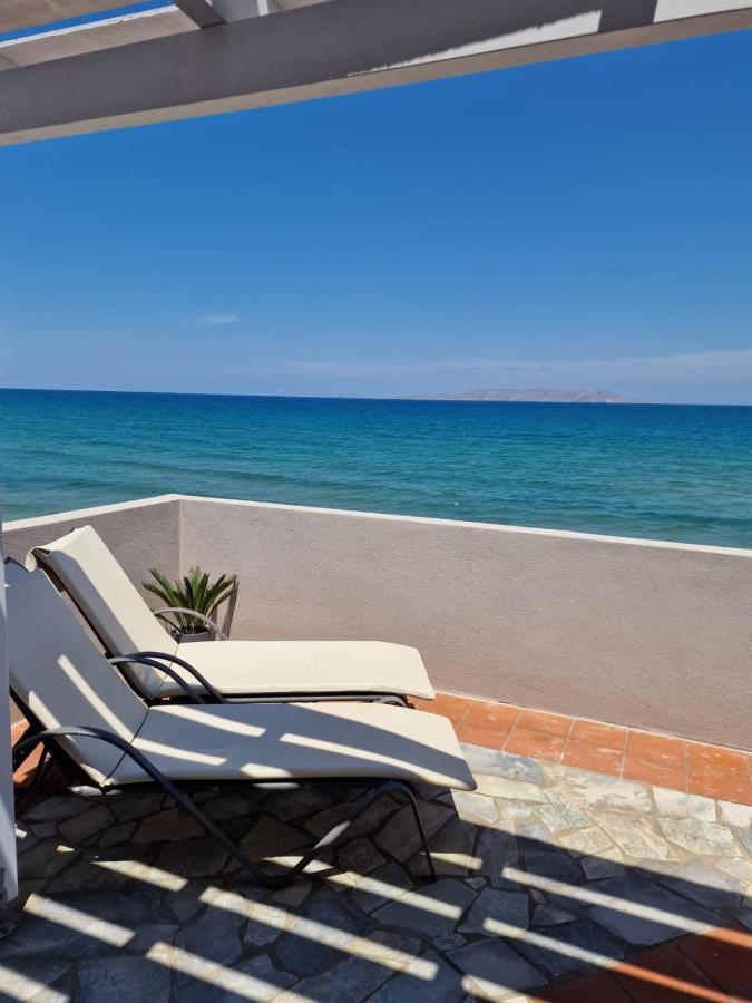 Astra Sea View Apartment, Sea Front Kokkini Hani Ngoại thất bức ảnh