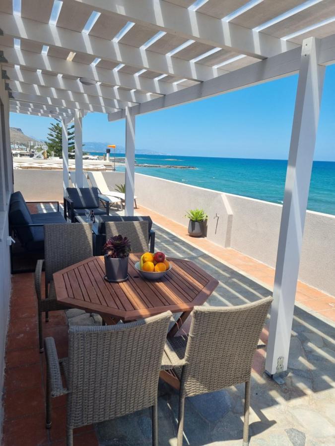 Astra Sea View Apartment, Sea Front Kokkini Hani Ngoại thất bức ảnh